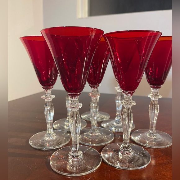 Morgantown Monroe Red Glasses - Picture 6 of 15